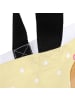 Mr. & Mrs. Panda Shopper Hamster Hut mit Spruch in Gelb Pastell