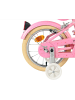 Volare Kinderfahrrad Blossom  14  Zoll ohne Rücktrittbremse in rosa