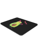 Mr. & Mrs. Panda Mousepad Avocado Party ohne Spruch in Schwarz