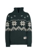 Band of Rascals Pullover " Norway III " in racing-green