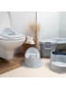 Rotho Babydesign Geruchsdichter Windelbehälter mit Deckel – 10L, hygienisch in stone grey