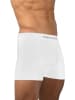 normani 6 Stück Retro Boxershorts aus Baumwolle in Basic White