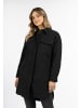 DreiMaster Damen Baumwolljacke Mit Leichter Wattierung in Schwarz