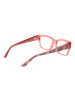 Guess Damen Optische Fassungen Rechteck Rot