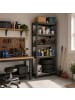relaxdays Schwerlastregal "5 Ebenen" in Anthrazit - (B)50 x (H)180 x (T)30 cm