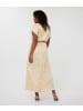 Esqualo Maxikleid mit Gürtel in Sand 44