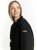 DreiMaster Damen Wattierte Blousonjacke in Schwarz