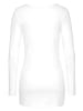 FLASHLIGHTS Langarmshirt in weiß, schwarz