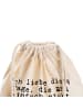 Mr. & Mrs. Panda Baumwolltasche Ich liebe diese Tage,... mit Spruch in Creme