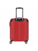 travelite City - 4-Rollen-Kabinentrolley S 55 cm (rot) in rot