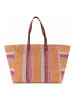 Oilily Stripes Shopper Tasche 39 cm beetroot purple