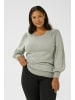 KAFFE curve Strickpullover KCloni Regular fit in Grey Melange