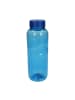 elasto Trinkflasche Carve "Refresh" in transparent-blau/blau - 700 ml