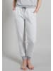 Tom Tailor Lange-Hose Manila in weiß-mittel-melange