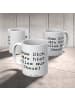Mr. & Mrs. Panda Keramtiktasse Spruch Reinigungskraft Held mit S... in Weiß
