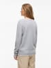 Vila Strickpullover in Light Grey Melange