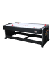 Nordcore Billardtisch 7´4-IN-1 in Schwarz 223x102x81cm