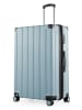 Hauptstadtkoffer Q-Damm - Großer Koffer Hartschalenkoffer XXL Trolley, in Pool blau