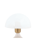 Leitmotiv Tischlampe Pilz BINC in Weiß, Ø 17,5 cm