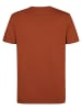 Petrol Industries T-Shirt mit Logo Windward in Orange