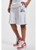 FUBU FUBU Mesh-Shorts in white/black
