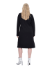 Ulla Popken Kleid in schwarz