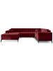 MF Design Monton Recamiere Links in Tawny Port -  (L) 180 x (B) 340 x (H) 93 cm