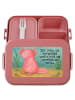 Mr. & Mrs. Panda MEPAL Bentobox Axolotl Niedlich Design mit Spruch in Rot Pastell