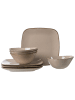 Ritzenhoff & Breker 8er Set Tafelservice Casa in grau-braun