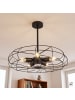 Licht-Erlebnisse Deckenlampe Ø 56 x (H)58 cm in Schwarz