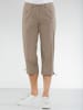 WITT WEIDEN Capri-Hose in taupe