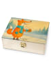 Mr. & Mrs. Panda Teebeutelbox Fuchs Keks Design ohne Spruch in Weiß