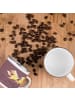 Mr. & Mrs. Panda Camping Emaille Tasse 35. Hochzeitstag Leinwand... in Kaffa Coffee