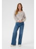 Kaffe Strickpullover KAeira Loose fit in Grey Multicolor