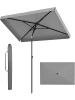 COSTWAY Sonnenschirm Balkon 210x130 cm in Grau