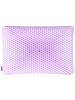 Beliani Memory Foam Kissen ATHOS in Violett/Weiß - (W) 54 x (H) 12 x (L) 37 cm