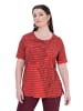 Ulla Popken Shirt in purpurrot