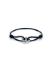 s.Oliver Armband Twisted in dunkelblau