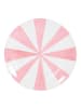 Blond Amsterdam Kuchenteller Rosa Streifen in Rosa - 18cm