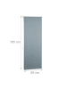 relaxdays Verdunkelungsrollo in Grau - (B)60 x (H)165 cm