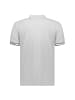 Geographical Norway Herren Regular Fit Poloshemd in Blended Grey