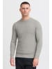INDICODE Strickpullover IDRicardo 35420MM Strickpulli aus Grobstrick in Grau