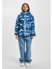 Just Rhyse Hoodie "Clouds Zip Hoody" in Blau