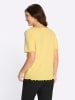 Sieh an! Kurzarm-Shirt in zitrone
