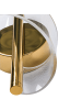 Beliani Wandleuchte SARELA in Gold - (W) 15 x (H) 29 x (L) 15 cm