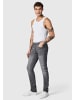 PEAK TIME  Slim-fit-Jeans Mailand in Light Grey