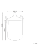 Beliani Korb CAMRANH in /Beige/Grau - (W) 40 x (H) 65 x (L) 40 cm
