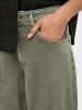 ONLY Barrel-Fit-Umstandsjeans in Smokey Olive