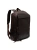 The Chesterfield Brand Rich Business-Rucksack Leder 45 cm Laptopfach in brown