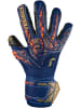 Reusch Torwarthandschuhe Attrakt Gold X Junior in 4411 premium blue/gold/black